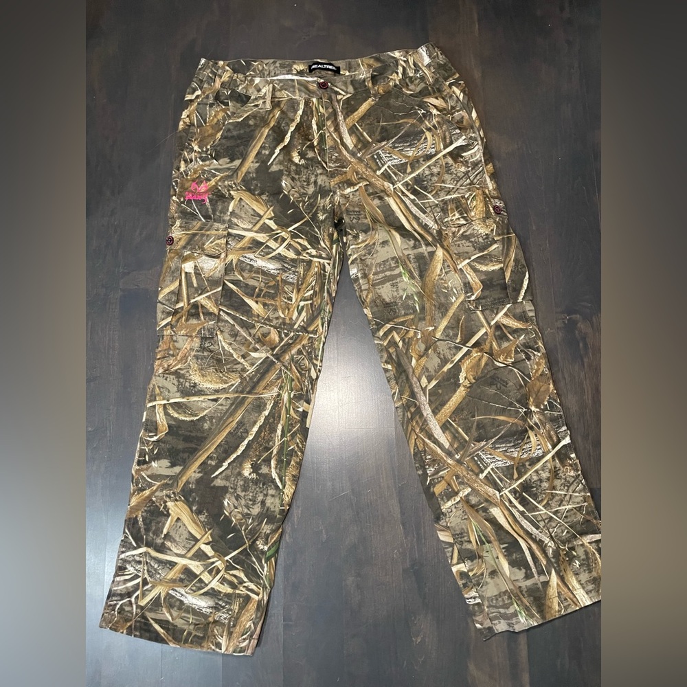 Realtree Camouflage Hunting Cargo Pants Men’s Size XXL